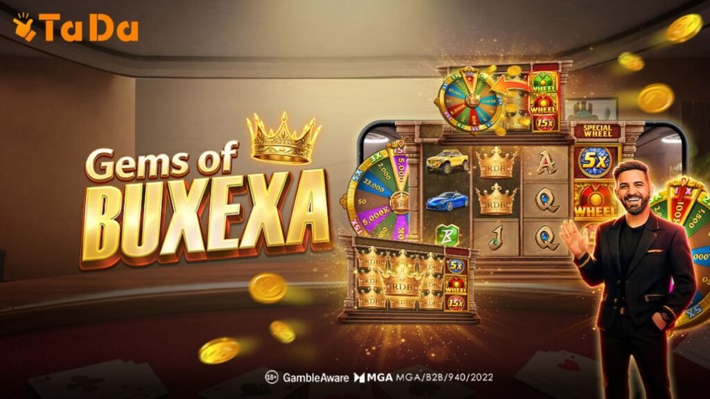GEMS of BUXEXA: TaDa Gaming lança slot com ganhos de até 15.000x